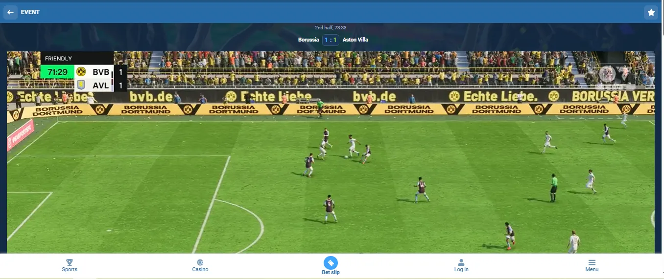 mobile FIFA live betting