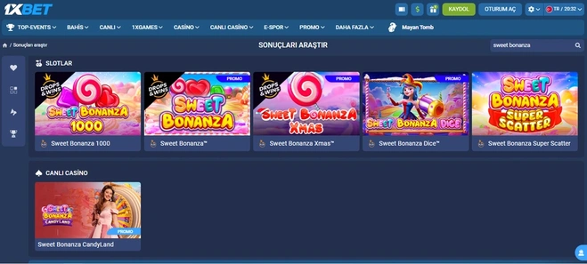1xbet sweet bonanza ücretsiz oyna versiyonları