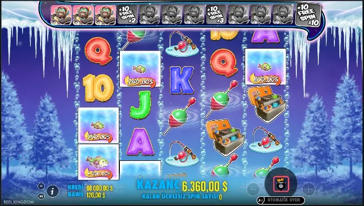 blizzard slot free spins özelliği