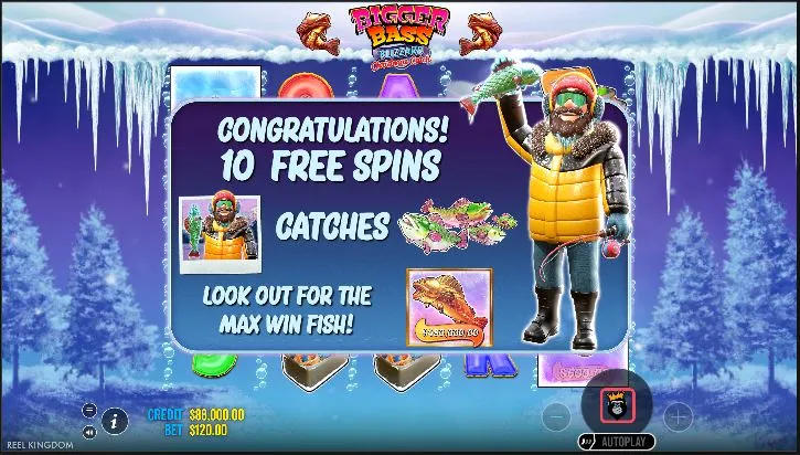 Blizzard slot play - free spins