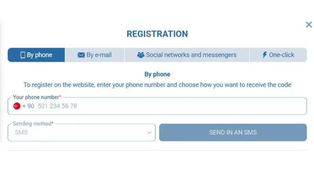 Join the 1xBet Platform in Turkey